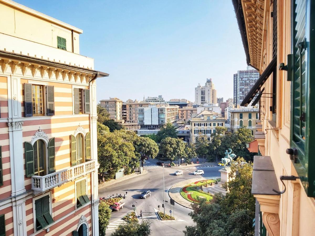 Apartament Le Due Piazze Genua Zewnętrze zdjęcie