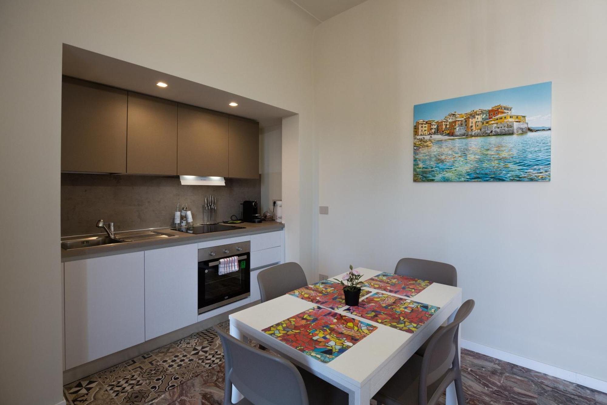 Apartament Le Due Piazze Genua Zewnętrze zdjęcie