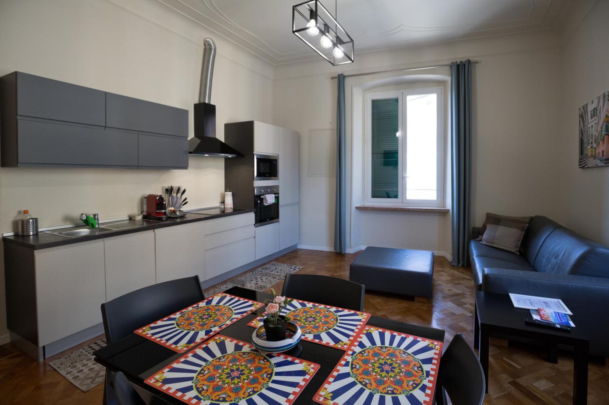 Apartament Le Due Piazze Genua Zewnętrze zdjęcie