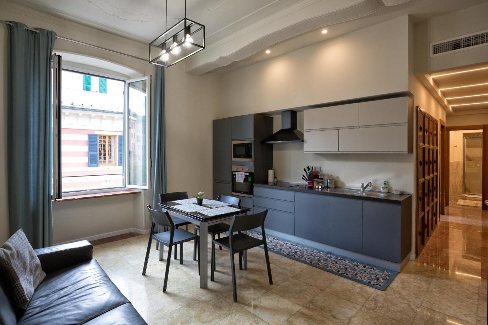 Apartament Le Due Piazze Genua Zewnętrze zdjęcie